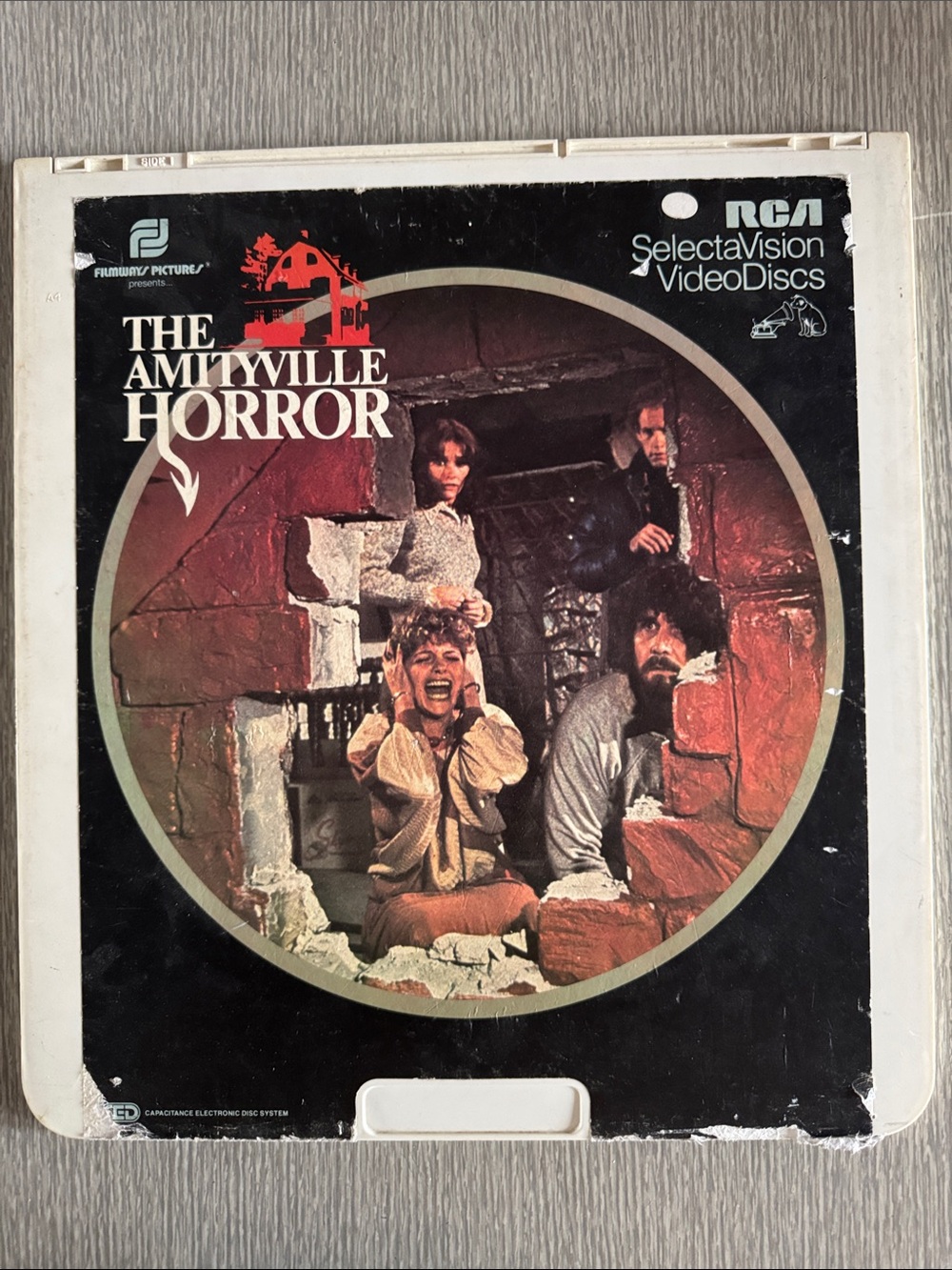 Vintage RCA SelectaVision CED VideoDisc - The Amityville Horror (1979)